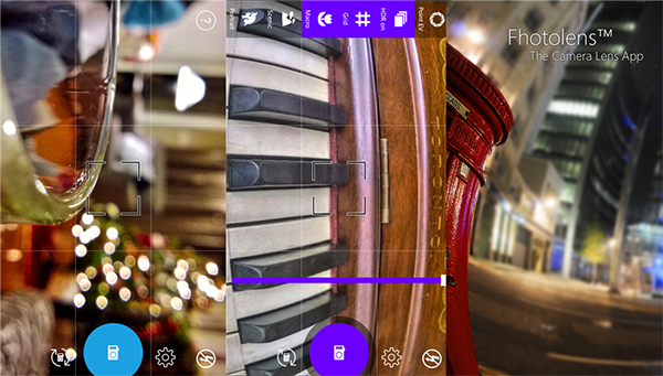 WP8 telefonlar için yeni fotoğraf uygulaması: Fhotolens