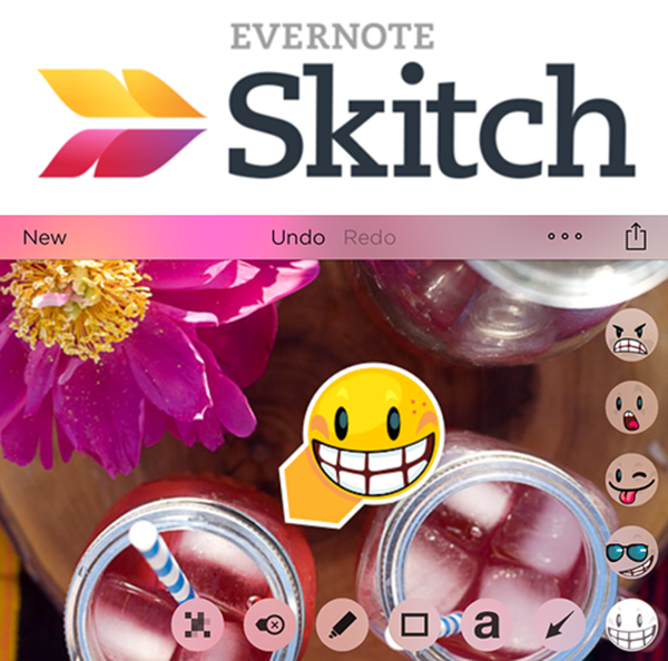 Resim ve çizime dayalı not alma uygulaması Skitch, iOS için güncellendi