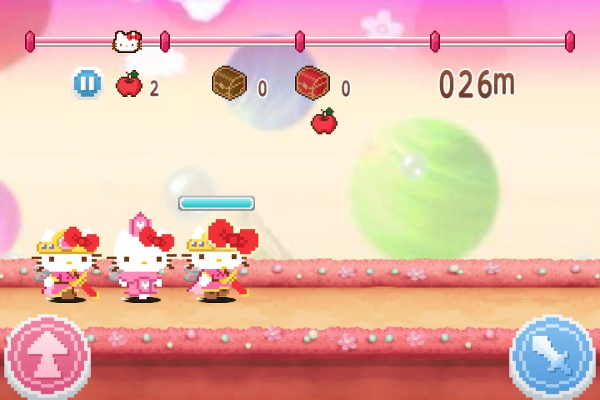 Sonsuz koşu türünde Hello Kitty Tap and Run oyunu Android ve iOS için yayınlandı
