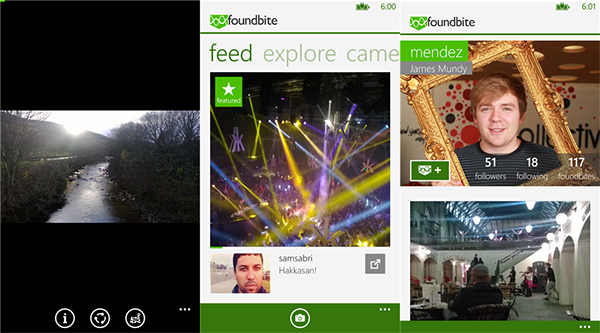 WP8 uyumlu Foundbite yeni özellikle ile güncellendi