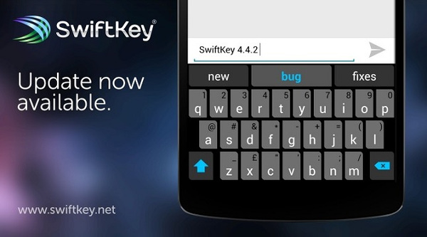 SwiftKey 4.4.2 sürümüne güncellendi