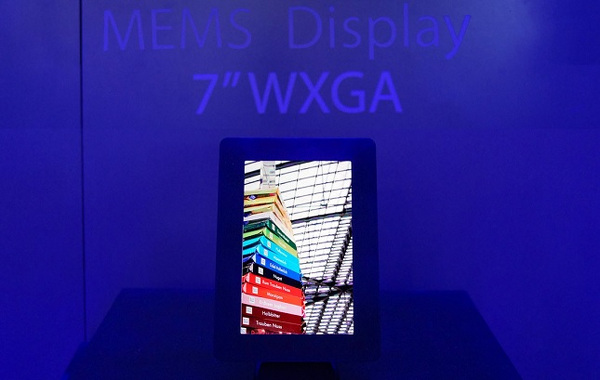 MEMS ekranlı tabletler yılın ikinci yarısında piyasada olacak