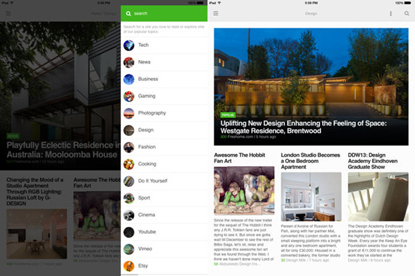 Feedly'nin iOS uygulaması yeni bir günceleme aldı