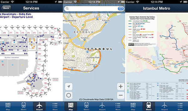 İstanbul'un çevrimdışı haritasını sunan iOS uygulaması Istanbul Offline Map artık ücretsiz