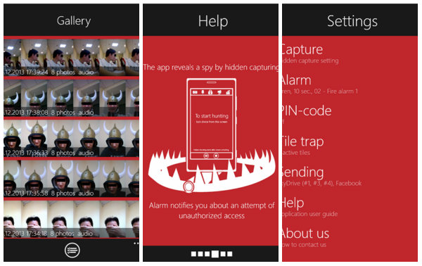 İzinsiz erişimi tespit eden Spy Hunter, Windows Phone 8 için yayınlandı