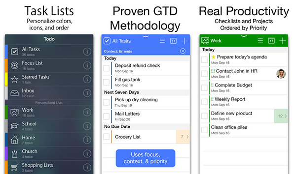 iOS 7'ye özel görev yönetim uygulaması Todo güncellendi
