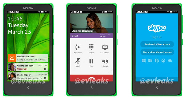 Android işletim sistemli Nokia Normandy, Nokia X olarak adlandırılabilir