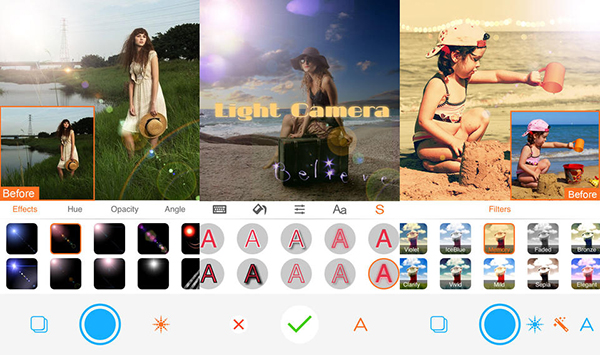 iOS uyumlu fotoğraf düzenleme uygulamalarından Light Camera Pro artık ücretsiz