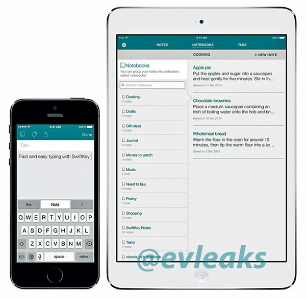SwiftKey Note uygulaması iPad için de geliştiriliyor