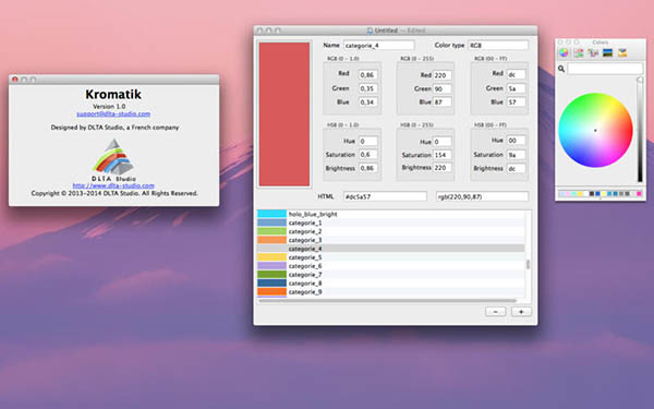 Renk temelli Mac uygulaması Kromatik artık ücretsiz
