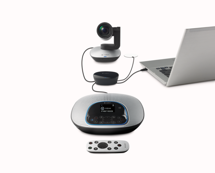 Logitech'den işletmeler için video konferans kamerası: ConferenceCam CC3000e