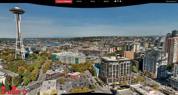 Microsoft, Photosynth teknolojisiyle ABD'nin Seattle şehirini 20 gigapixel çözünürlükte görüntüledi