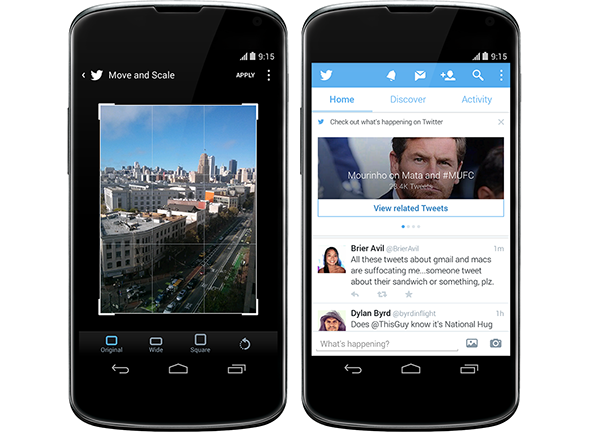 Twitter'ın Android uygulaması faydalı özelliklerle güncellendi