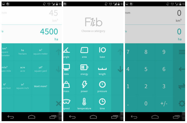 Android için birim dönüştürücüsü Flib akıllı özellikleri ile dikkat çekiyor