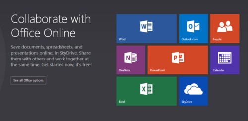 Office web uygulamaları Office Online olarak değişiyor