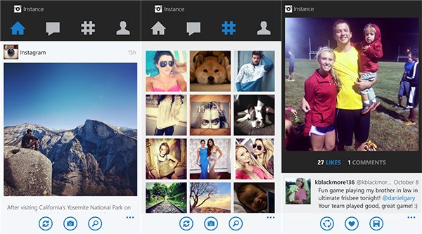 WP8 için Instagram istemcisi Instance güncellendi