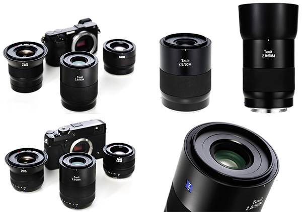 ZEISS, Fujifilm ve Sony uyumlu Touit 2.8/50M makro lensini resmi olarak duyurdu
