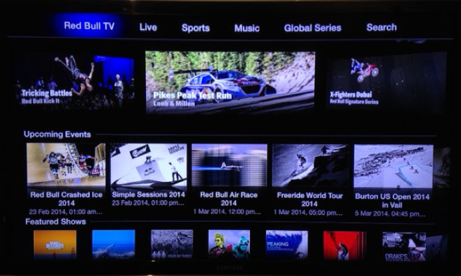 Apple TV yeni bir güncelleme ile Red Bull kanalına kavuştu