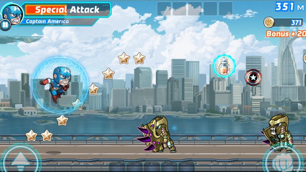 Marvel Run Jump Smash! oyunu Android ve Windows 8 için indirmeye sunuldu