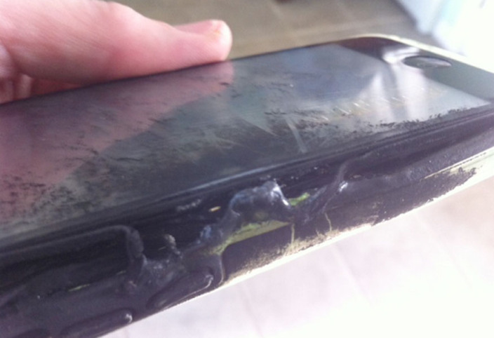 iPhone 5c, 2.derece yanığa neden oldu