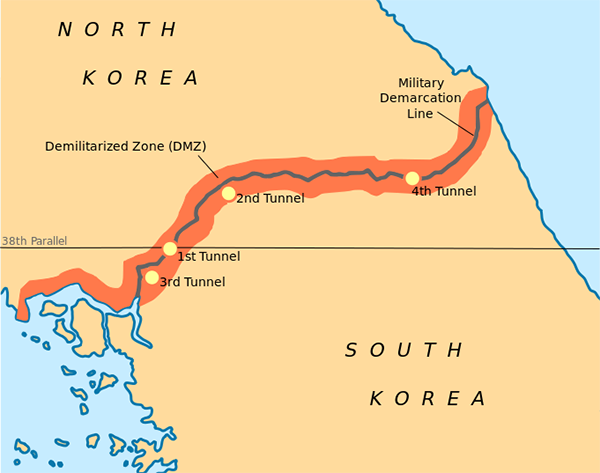 Kuzey Kore ve Güney Kore arasında bulunan askerden arındırılmış bölgenin korunmasına Kinect de yardımcı olacak