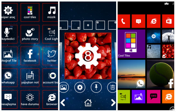 Cool Tiles ile Windows Phone başlangıç ekranını zenginleştirin