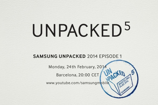 Samsung, Unpacked davetiyelerini göndermeye başladı, Galaxy S5 yolda olabilir