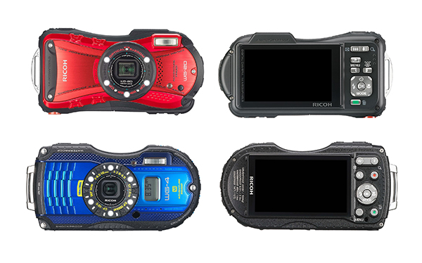 Ricoh'den dayanıklı gövde yapısıyla hazırlanan üç yeni kompakt fotoğraf makinesi: WG-20, WG4 ve WG4 GPS