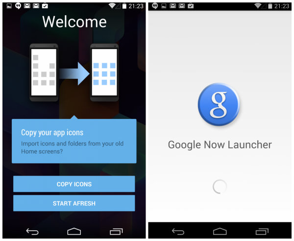 Google, Nexus 5 ana ekran uygulamasını Play Store üzerinden herkese dağıtabilir