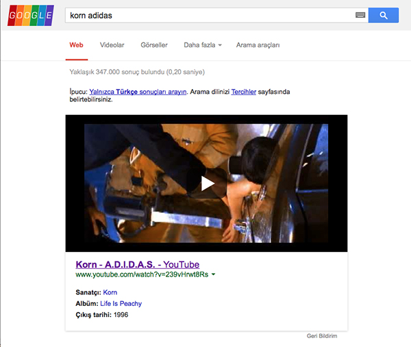 Google, müzik aramalarında YouTube videolarını en üstte göstermeye başladı