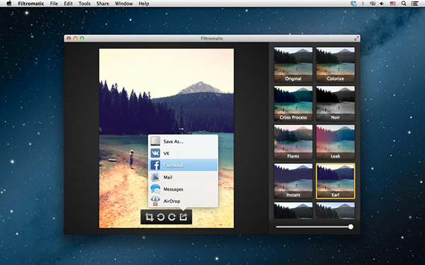 Fotoğraf filtre temelli Mac uygulaması Filtromatic artık ücretsiz