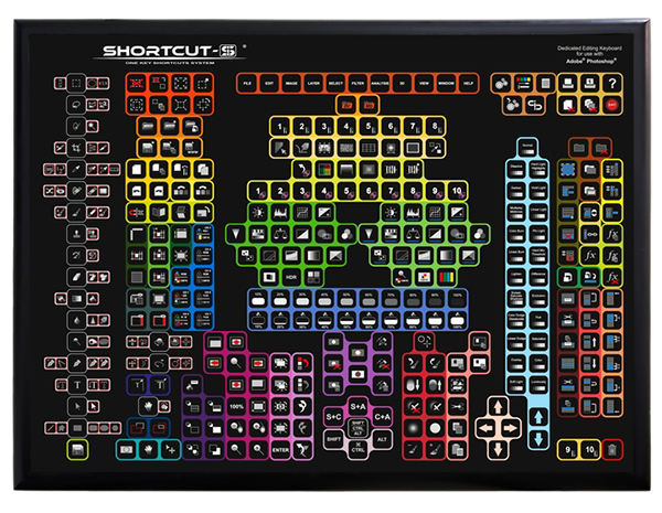 Adobe Photoshop kullanıcılarına özel klavye modeli SHORTCUT-S Kickstarter'da destek arıyor
