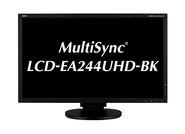 NEC, ürün gamına 4K çözünürlüğe sahip yeni monitörü MultiSync LCD-EA244UHD-BK'yı eklediğini duyurdu