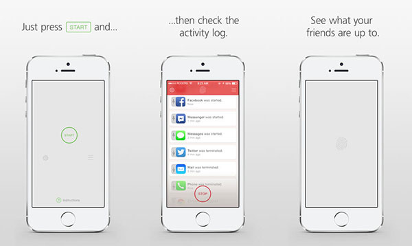 Telefonda yapılan işlemleri gösteren yeni iOS uygulaması: Catchr