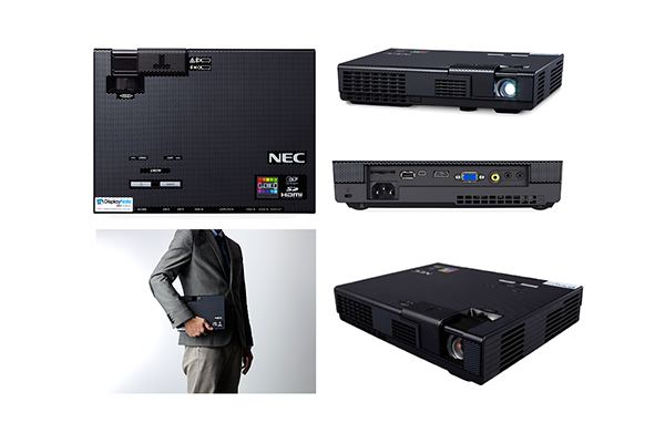 NEC'den kompakt boyutlu yeni LED projektör: NP-L102W 
