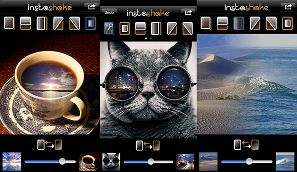iOS'un fotoğraf harmanlama uygulamalarından Instashake yeniden ücretsiz