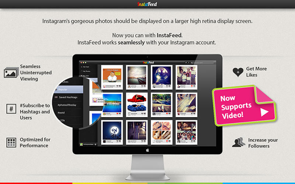 Instagram temelli Mac uygulaması InstaFeed ücretsiz yapıldı