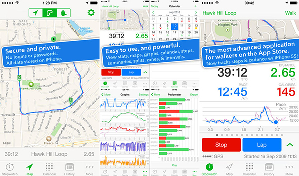 Yürüyüşler için hazırlanan egzersiz uygulaması Walkmeter artık ücretsiz