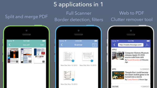 Toplu çözüm sunan iOS uygulaması PDF Suite artık ücretsiz