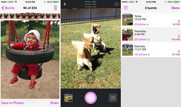 Seri çekim temelli iOS uygulaması Superburst Camera artık ücretsiz