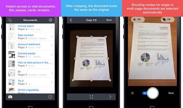 iOS için FineScanner artık ücretsiz olarak elde edilebiliyor