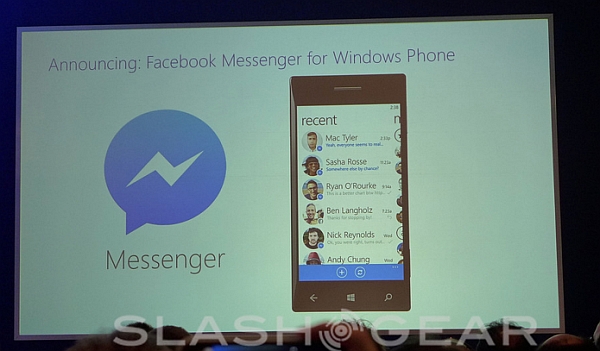 Facebook Messenger, Windows Phone platformuna geliyor