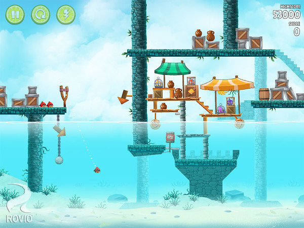 Angry Birds Rio 20 yeni seviye ile güncellendi