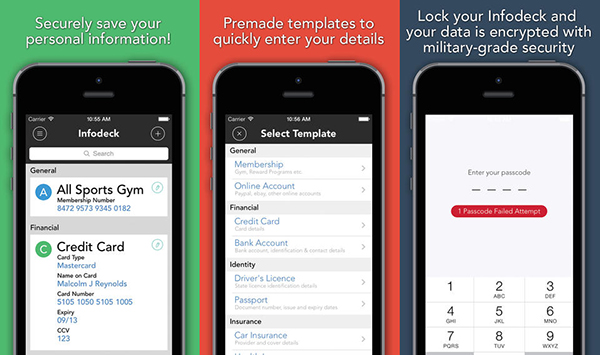 iOS uyumlu şifre uygulaması Infodeck artık ücretsiz