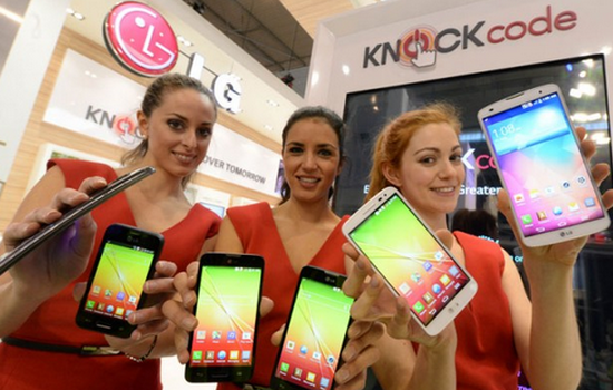 MWC 2014 : LG'den orta seviye iki akıllı telefon F90 ve F70