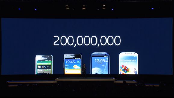 Galaxy S akıllı telefonları 200 milyon satış rakamını geçti