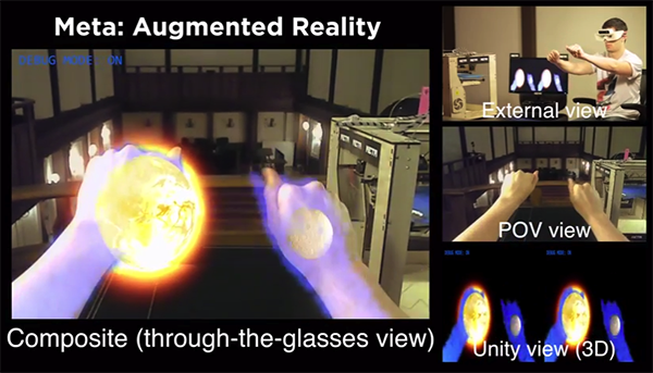 Arttırılmış gerçekçilik gözlüğü Meta.01 için ilk teknik tanıtım videosu yayınladı
