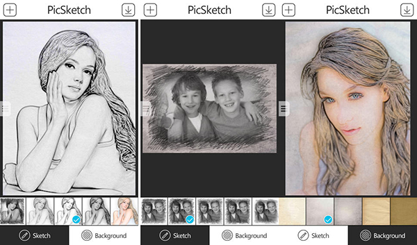 iOS uyumlu fotoğraf uygulaması PicSketch kısa bir süre için ücretsiz