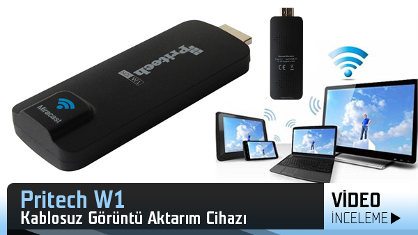 pritech w1 kablosuz goruntu aktarim