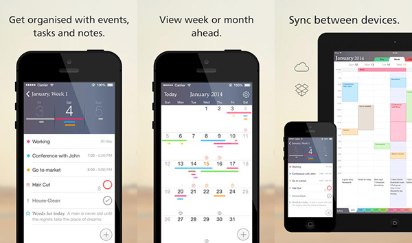 iOS uyumlu plan ve organizasyon uygulaması Planner Plus ücretsiz yapıldı